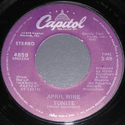 April Wine : Tonite - Ladies Man